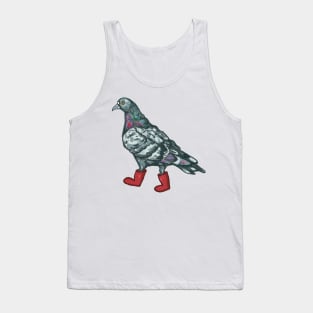 Pigeon in wellies Tank Top